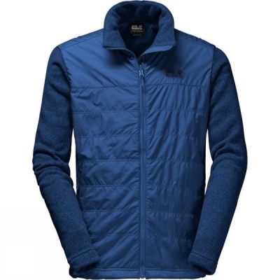 Parka Jack Wolfskin Taiga Forest 3-in-1 Hombre Azules - Chile OXI896204
